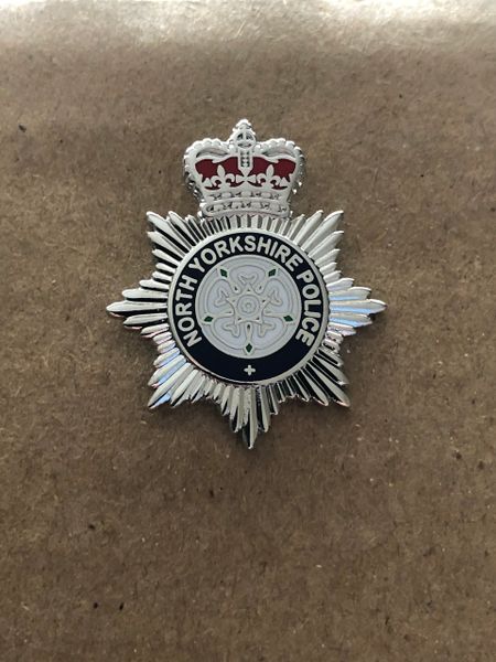 North Yorkshire Police pin badge / lapel badge | enforcement supplies.com