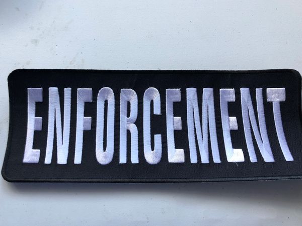 Enforcement patch (large)