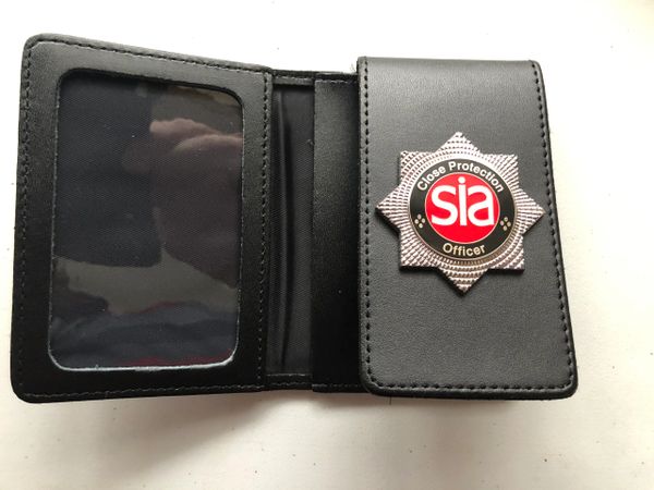 SIA Close Protection Officer ID wallet | enforcement supplies.com