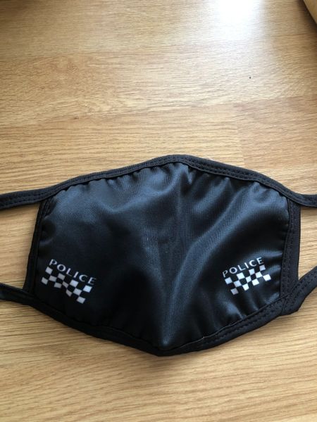 Police printed Face covering/ mask