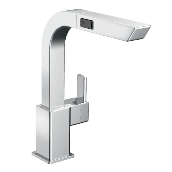 90 Degree Kitchen Faucet Modern Kitchen Faucets Chrome Square