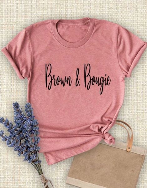 brown and bougie tshirt