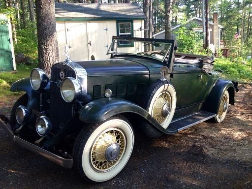 1931 Lasalle Convertible Coupe. SOLD