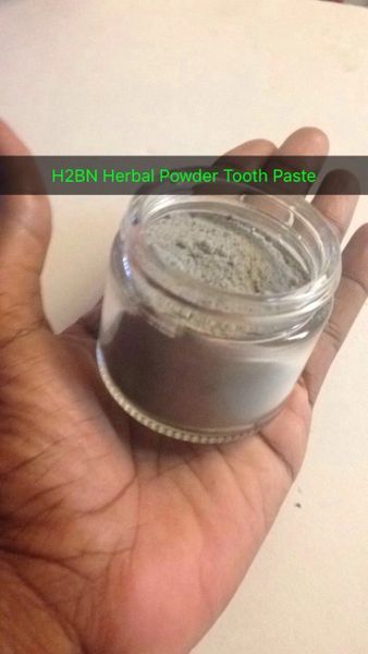 H2BN Organic Herbal Activated Charcoal Tooth Powder Made 2 Order