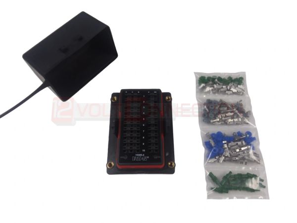 Bussmann 15305-4 RTMR Non-Bussed Sealed Fuse and Relay Panel with Terminals