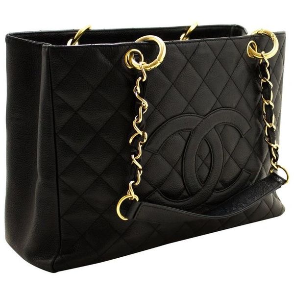 chanel bag white and gold