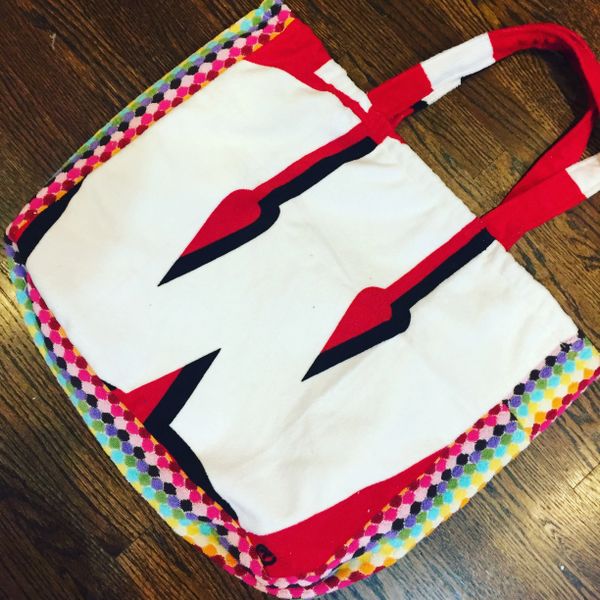 College Tote Bag CABINS & QUADS Everything Custom for Camp & College