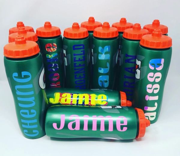 squeeze bike gatorade water bottle custom