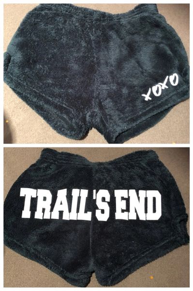 fuzzy pj shorts