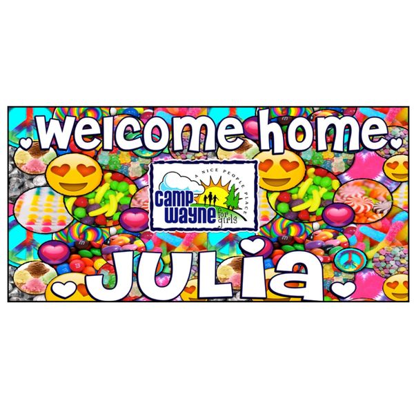 Welcome Home Banner Sweet Treats Cabins Quads Everything