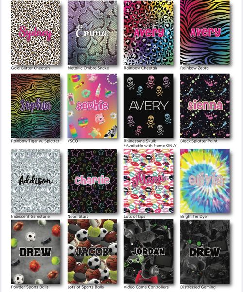 Trading Card Book for Boys (Multiple Patterns Available) CABINS