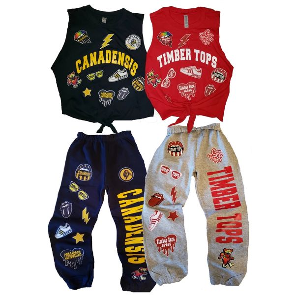 patched sweatpants