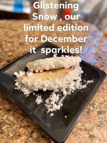 Sparkly Snowflakes Biscotti