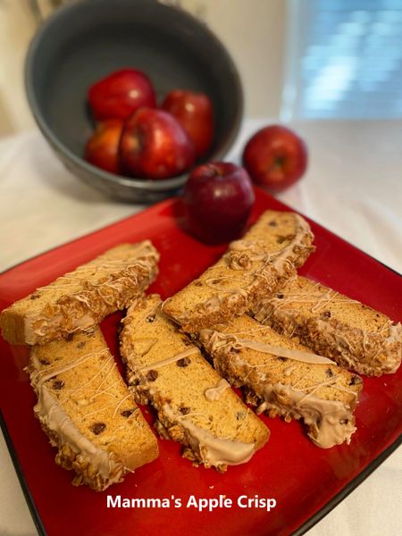 Apple Crisp biscotti