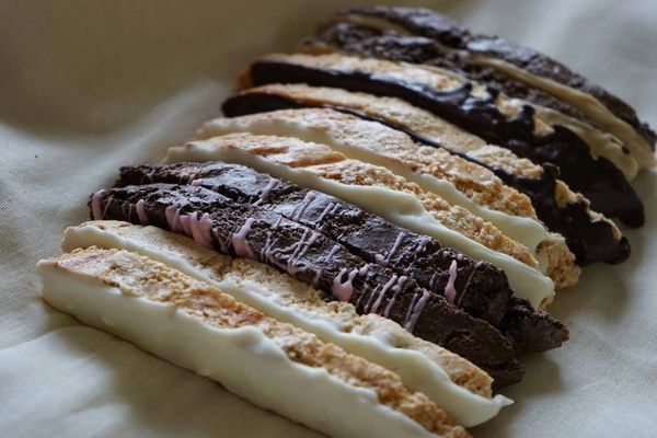 Gluten- free biscotti assorted flavors to choose from