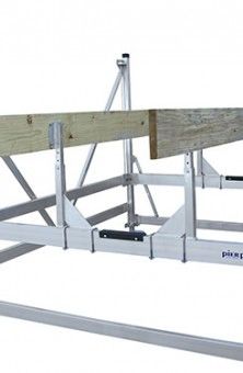 pontoon lift boat rack pleasure manual vertical pier centering