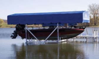 rite shelter canopy lift boat