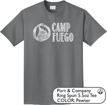 Fuego Sketch White (Comfort Colors - 6 Colors)
