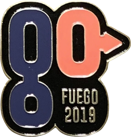 2019 "Go" Theme Pin