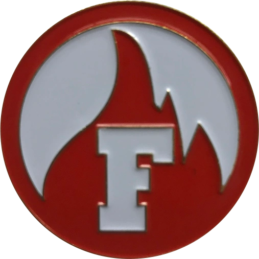 Fuego Icon - Red & White