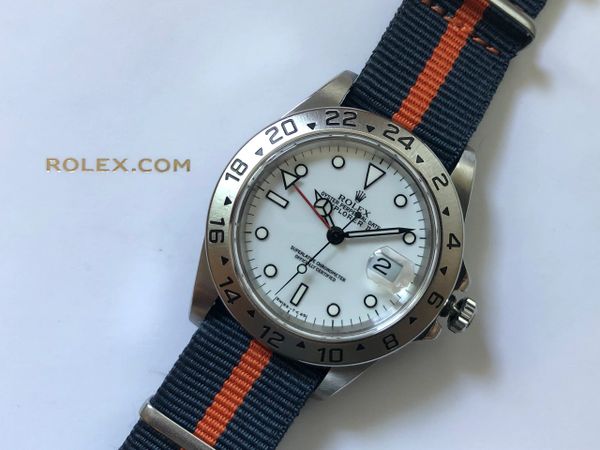 Rolex explorer ii online nato strap