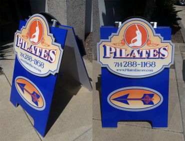 Double Sided A-Frame Sidewalk Sign