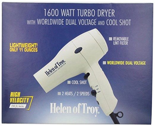 Helen of Troy 6029 Turbo Styling Dryer, White