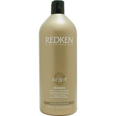 Redken All Soft Shampoo, 33.8 ounces Bottle