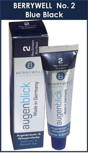 Berrywell Augenblick BLUE-BLACK (No. 2) Tint Hair Dye from Germany