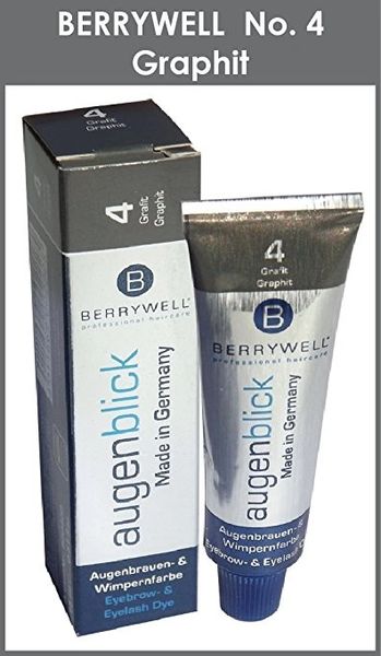Berrywell Augenblick GRAY - GRAPHITE (No. 4) GREY Tint Hair Dye from Germany