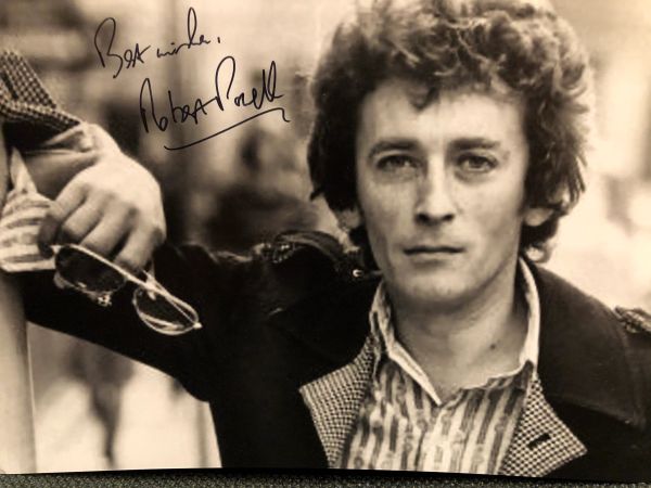 Robert Powell signed 12x8 picture. The Detectives, Jesus of Nazareth ...