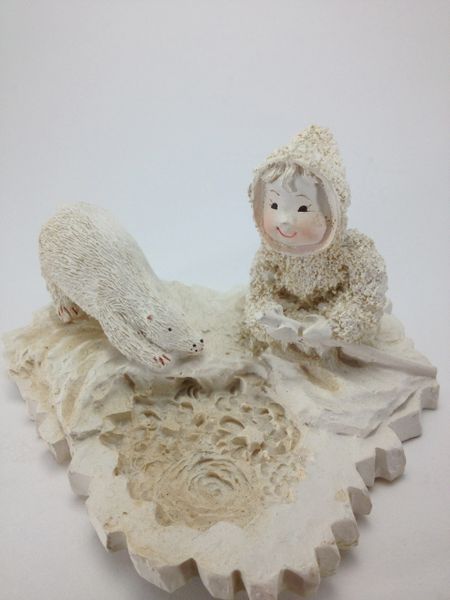 Resin Snow Scene