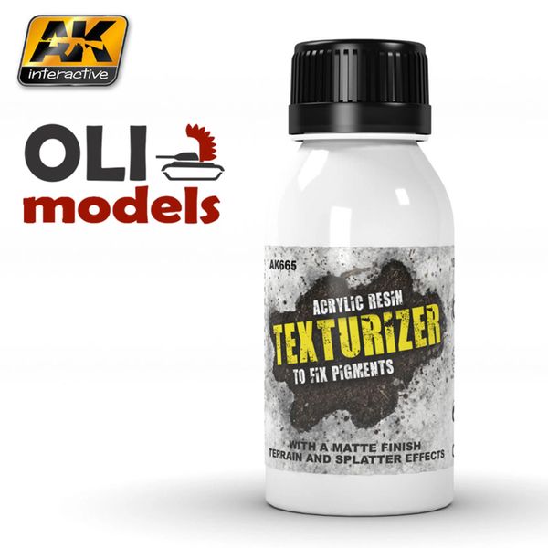 Texturizer Acrylic Resin for Pigments 100ml Bottle - AK Interactive 665