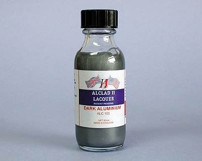 1oz. Bottle Dark Aluminum Lacquer - ALCLAD 103
