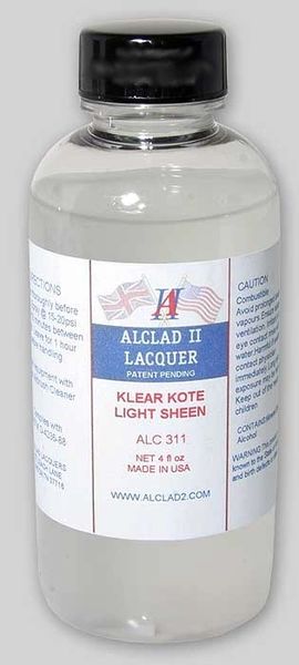 4oz. Bottle Clear Coat Light Sheen - ALCLAD 311
