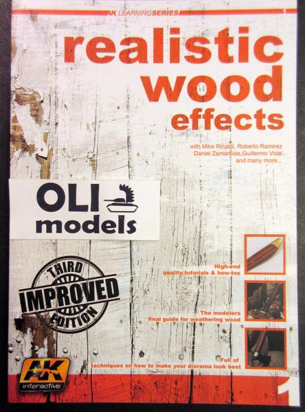 Realistic Wood Effects Book - Improved Third Edition - AK Interactive 259