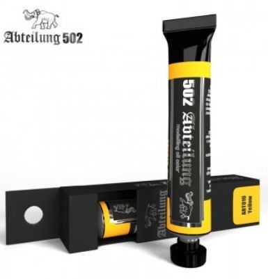 Weathering Oil Paint Luftwaffe Yellow 20ml Tube - Abteilung 10
