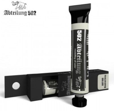 Weathering Oil Paint Neutral Grey 20ml Tube - Abteilung 100