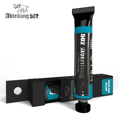 Weathering Oil Paint Blue Green 20ml Tube - Abteilung 230