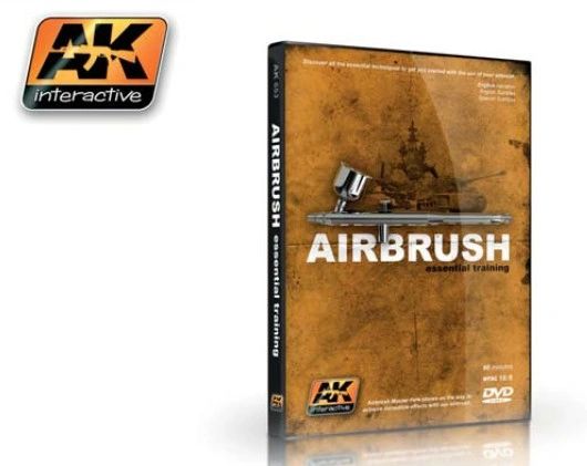 Airbrush Essential Training DVD - AK Interactive 653