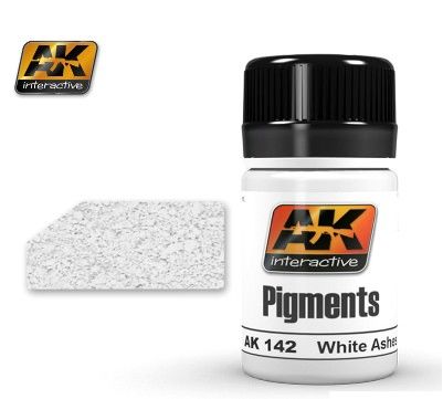 White Ashes Pigment 35ml Bottle - AK Interactive 142