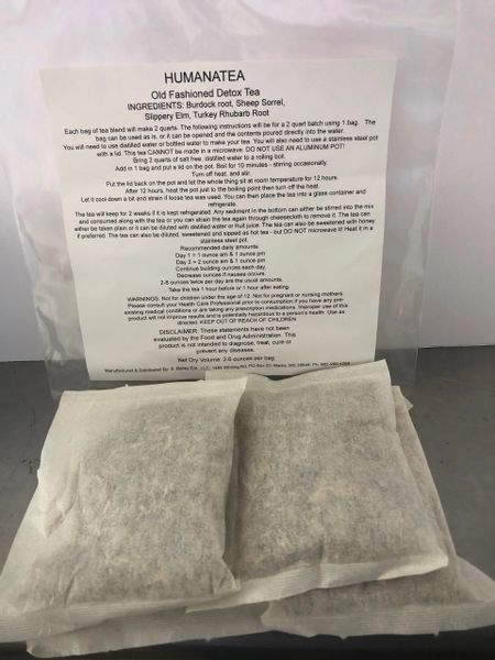HuManaTea Detox Tea (MAKES 2 GALLONS)
