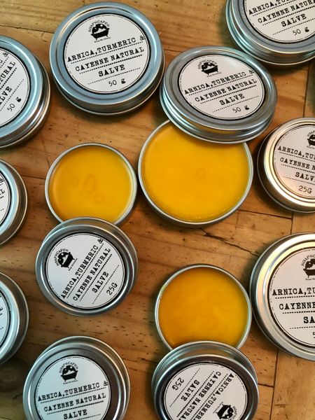 Cayenne Pepper and Turmeric Arnica Natural Salve