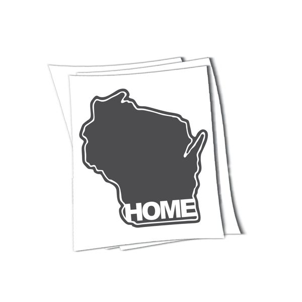 Wisconsin home sticker