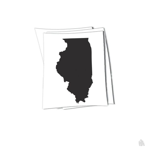 illinois state sticker