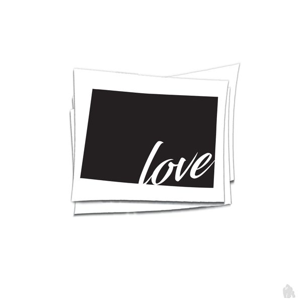 colorado love sticker