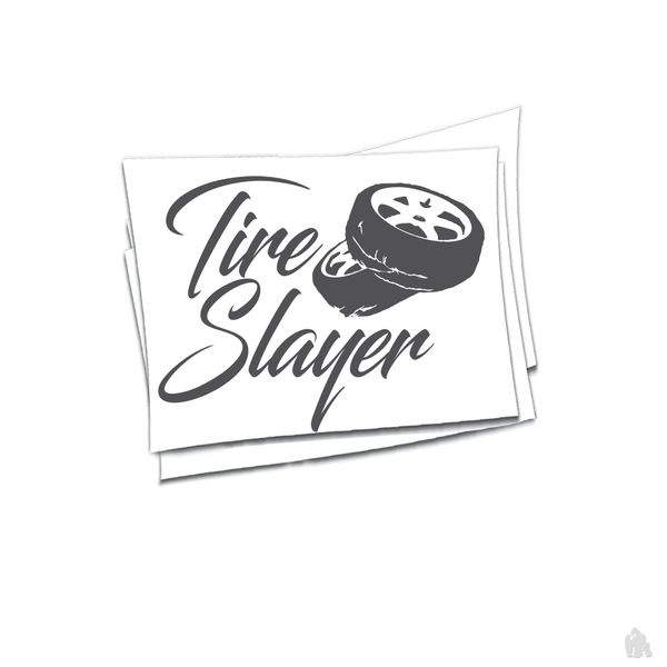 tire Slayer Sticker