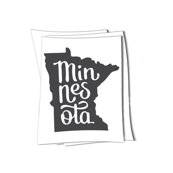 Minnesota MN sticker