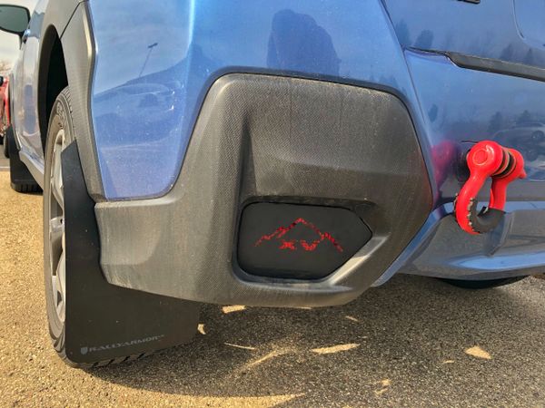 Crosstrek 2018+ XV rear deflector decals