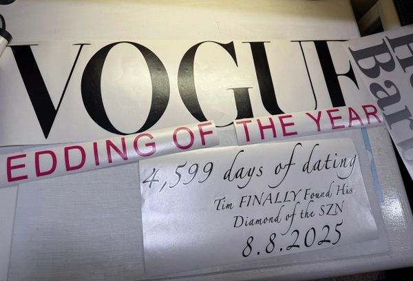 Custom VOGUE Wedding